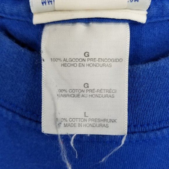 Vintage Universal Studios Blue Short Sleeved Graphic Tee Size Large - Picture 4 of 12